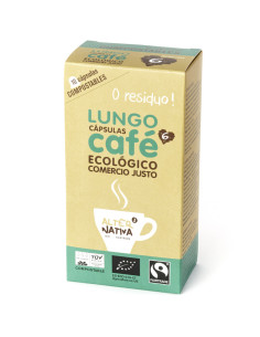 Cafe longo capsulas bio 10x5,5g Alternativa 3